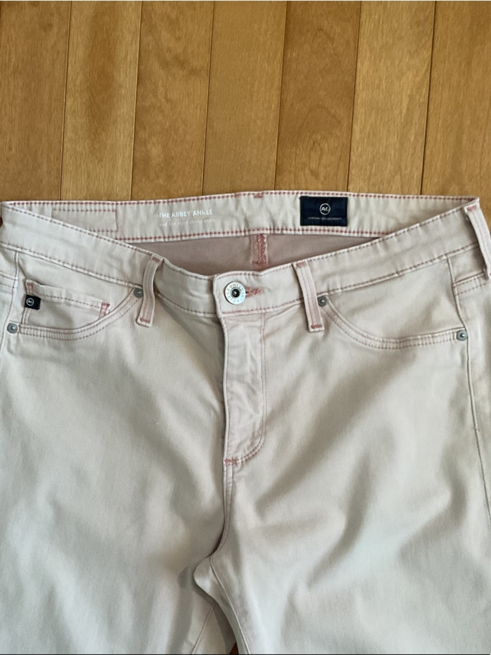 Ag Adriano Goldschmied Women's Skinny Jeans - Light Blush